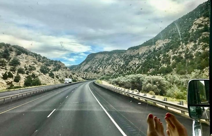 Relax and enjoy the open road!