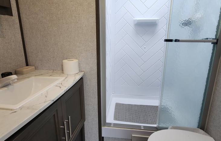 bathroom sink and toilet