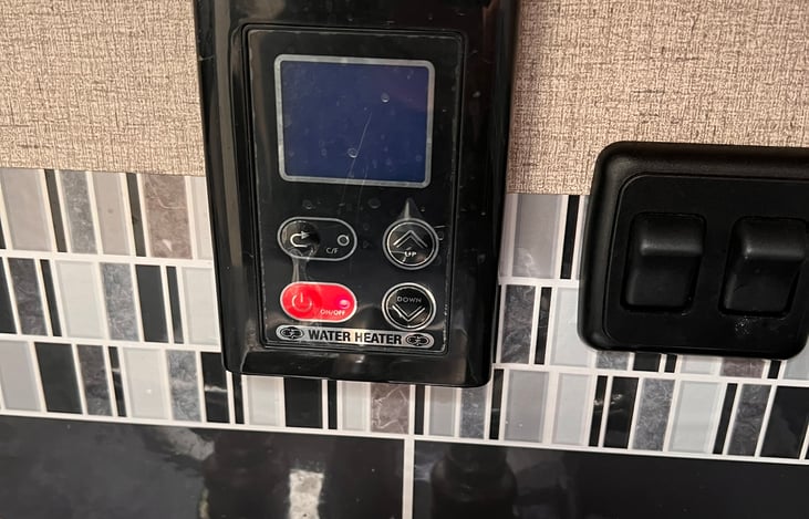 Tankless water heater is a GREAT feature... sucks to have to wait for hot water!