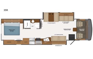 BRAND NEW 2021 Fleetwood RV Flair 35R