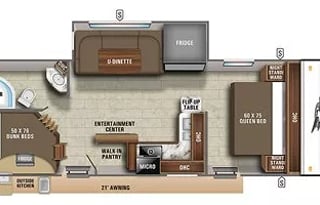"Wheely" The Camper -Jayco Feather 24BH CLEAN!