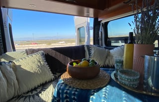 Luxury Camper Van | King Bed, Bathroom, Generator