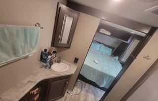 Stump's pet friendly camper