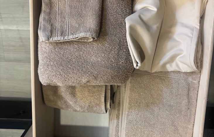 extra towels and linens