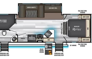 Kitchens Travel Trailer Sleeps 10