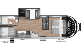 Family friendly RV with bunk bed