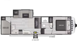 2023 Keystone RV Cougar Sport 2700BH