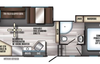 2018 Forest River RV Cherokee Arctic Wolf 265DBH8