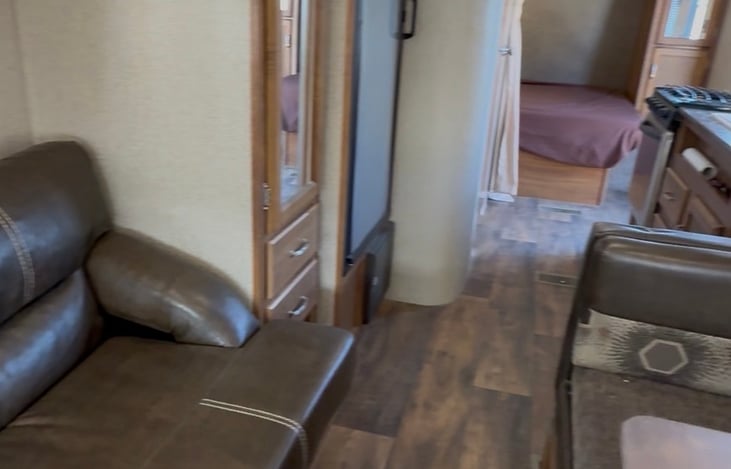 Couch/Pantry/Fridge