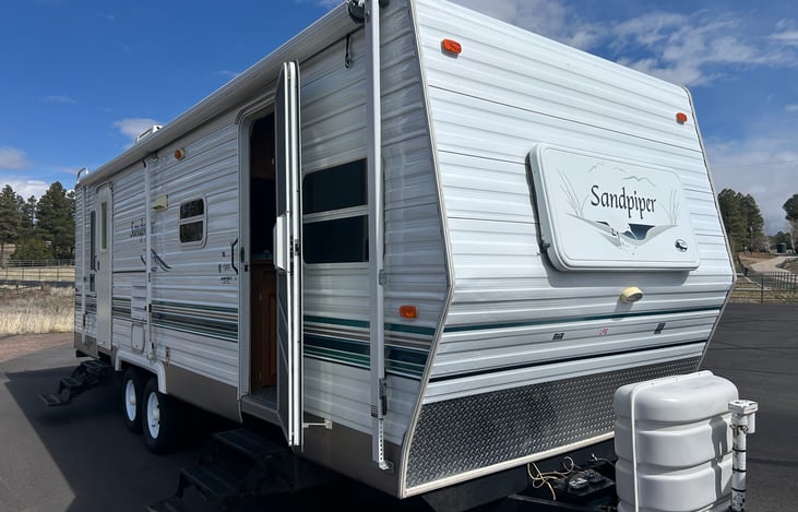 Two entrances are available. One at the front and one that enters the master bunkroom.