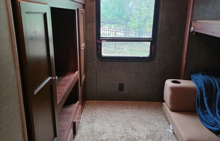 Bunks with private room