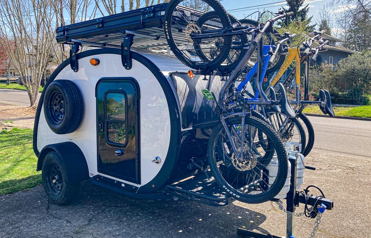 ADD-ON -- Alta Bike Rack can haul Four bikes, including Two 29'er Mountain Bikes (see What's Incl. section for Bike Specifics)