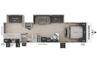 "Ellie Mae" Bunk Room/ Full Outside Kitchen