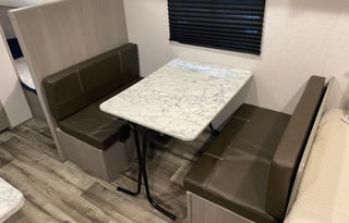 Towable by all trucks and most SUVs! Sleeps 5!