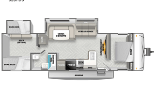 2022 Forest River RV Wildwood 32BHDS