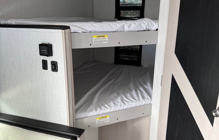 Two full size bunk beds