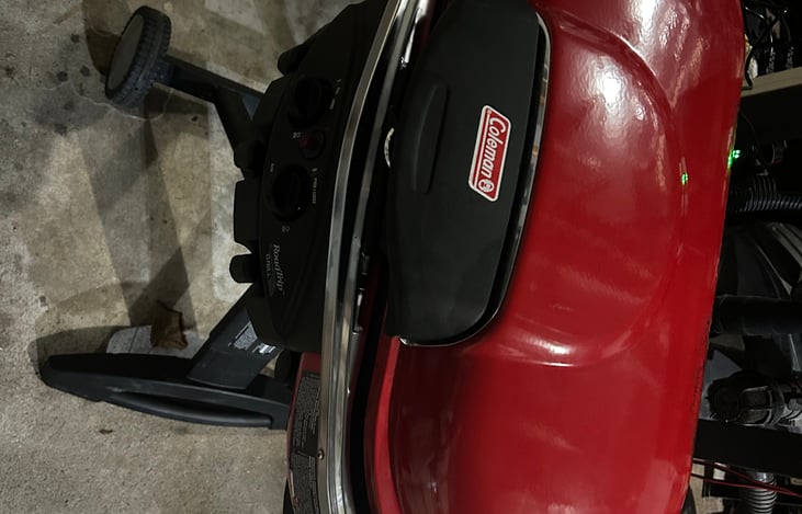 Coleman propane grill will be provided you just need to bring your own small propane tanks