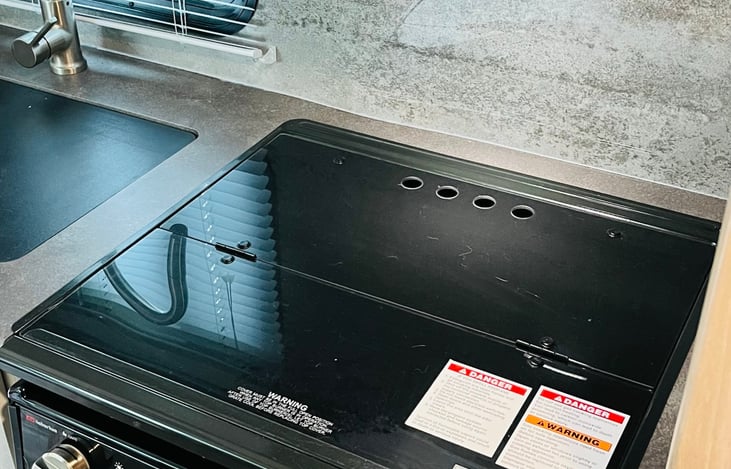 3 burner propane stove