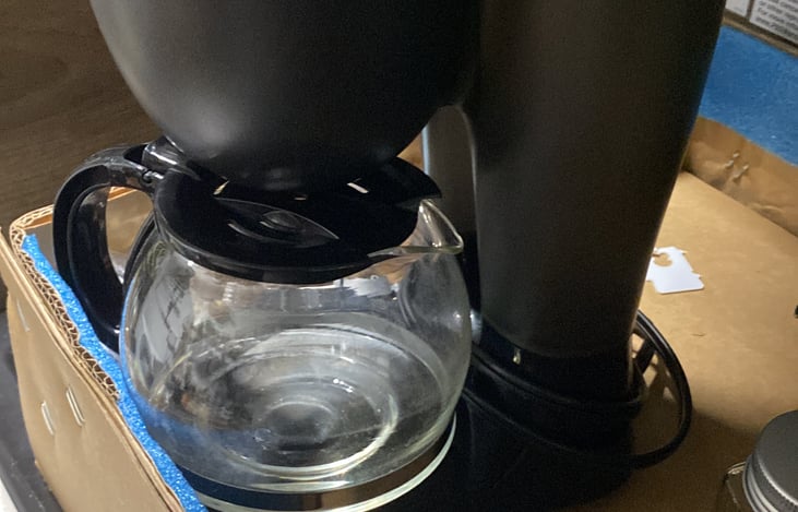 coffee maker for American cup of coffee.