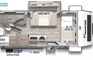 Serenity Falcon - 2024 Forest River IBEX