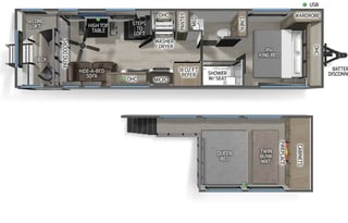 Luxury 20OG Mini Loft adventure trailer