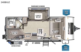 Luxurious, cozy glamper, outdoor kitchen + more!