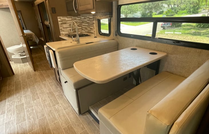 Front entrance to the bathroom. Full size shower!