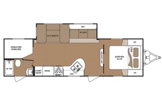 1 Queen 2 Full Beds // Delivery and Set Up