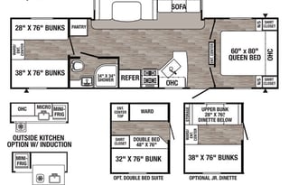 2019 Palomino Puma w Outdoor Kitchen Sleeps 10