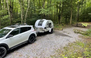 2020 nuCamp T@G teardrop - light and easy to tow