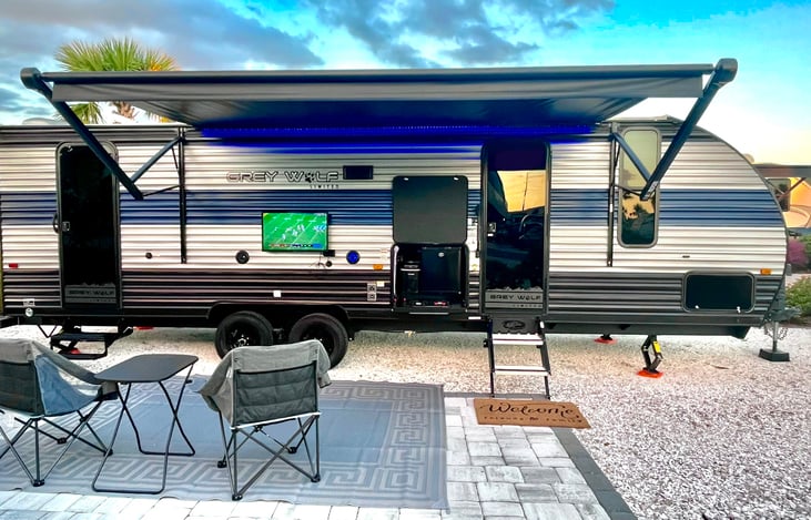 Exterior Travel Trailer