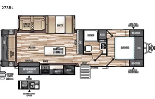 2019 Forest River RV Wildwood Heritage Glen LTZ 273RL