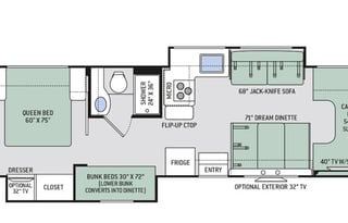 2019 Thor Motor Coach Four Winds 30D (EAA Rental)