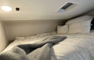 New for 2025 large fridge and plush pads for beds!