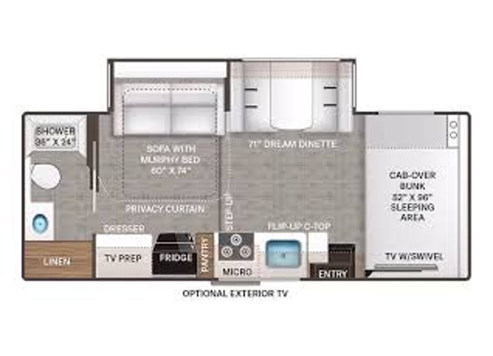 Class C Motor Home rentals in Glendale