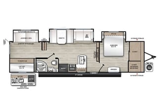 2024 Forest River Bunkhouse- Huge Outdoor Kitchen!