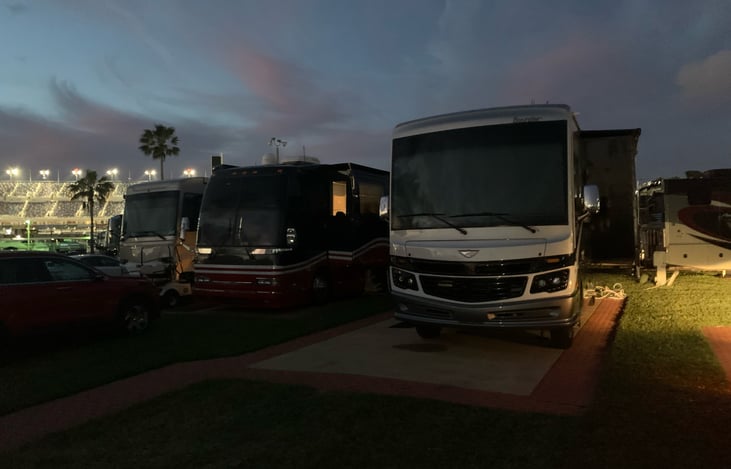 Daytona Speedway owners lot 2023