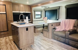 Imagine’s family and pet friendly camper