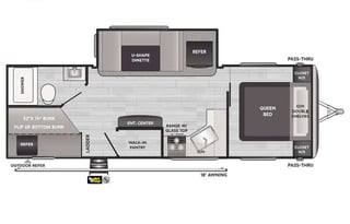 Beautiful 30' Bunkhouse Stocked For Your Adventure