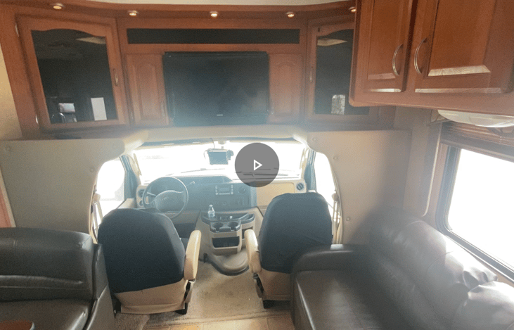 The couch on the right folds into a bed.