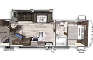 2022 Dutchmen RV Kodiak Ultra-Lite 296BHSL