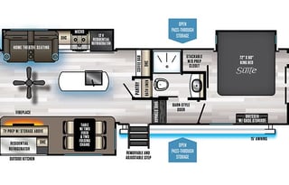 2021 Forest River Arctic Wolf 3550 Suite