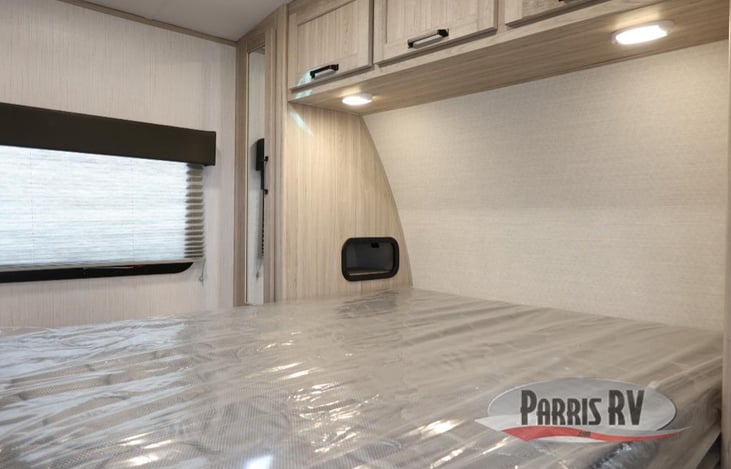 Private KING SIZE front bedroom. Yes, King Size. Bed can adjust side to side based on sleep preference.