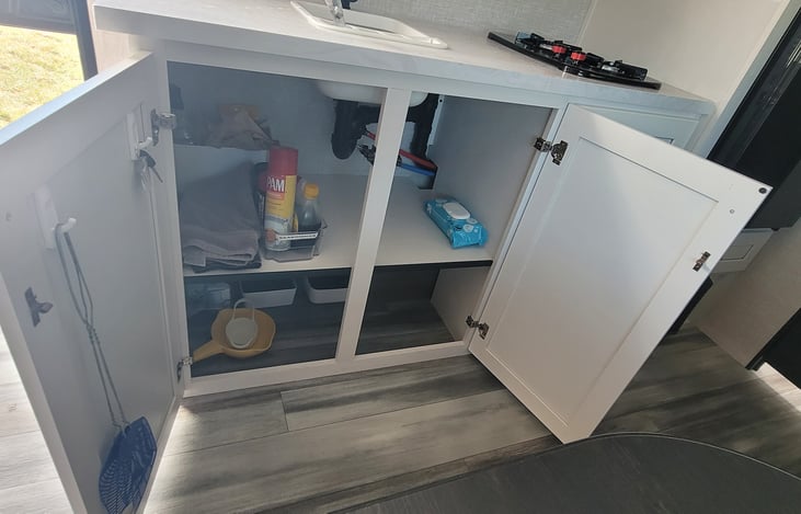 Cabinet under the sink