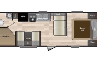 2019 Keystone Bunkhouse (Delivery Only)