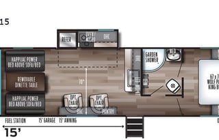Pet Friendly 2020 Forest River Wolf Pack 23PACK15