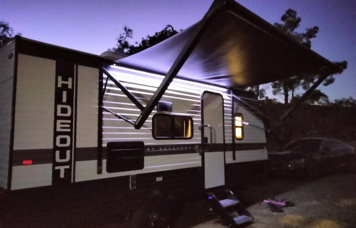 Automatic Awning with LED lighting