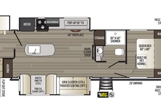 2020 Keystone RV Outback 340BH
