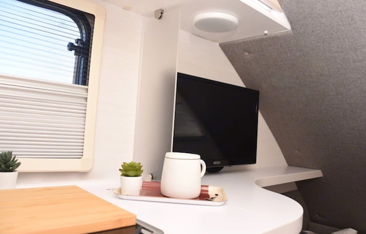 Smart TV at primary bed