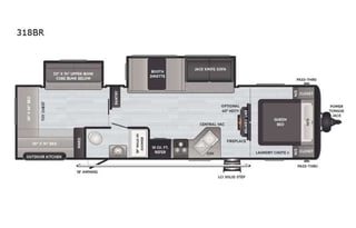 2021 Keystone Hideout LHS 318BR